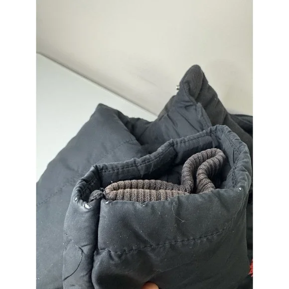 Polo Ralph Lauren Boys Youth Puffer Jacket Coat Black Hooded Size Small 8 Down - Picture 10 of 12